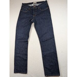 Taylor Stitch Button fly Democratic Jeans 31 Straight Leg Denim Made  USA